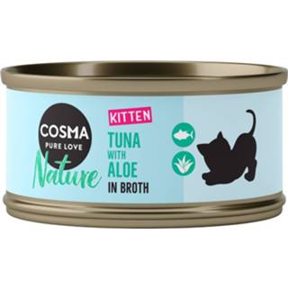 👉 Kattenvoer 24x70g Nature Kitten Kip & Tonijn Cosma 4062911002043 4260077042761 4260077042754 4062911002005