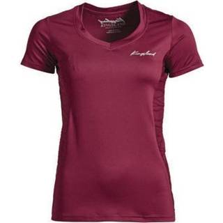 👉 Dames shirt s new kl burgundy vrouwen Kingsland KLPenny V-Neck 7071325935158