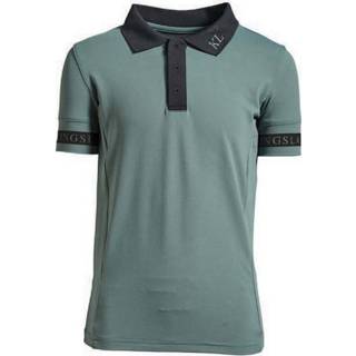 👉 Polo shirt green sea pine Kingsland KLPilar Junior 7071325934786