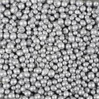 👉 Gekleurde Klei Korrels / Deco Pearls 4-8 mm - ZILVER - Bodembedekking Bloempotten en Plantenbakken - Zak 4 liter