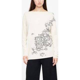 👉 Trui polyester One Size Off White vrouwen - QR-code 5397189378156