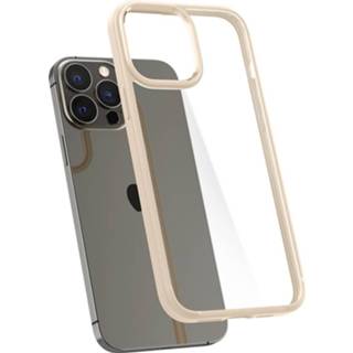 👉 Beige Spigen iPhone 13 Pro Ultra Hybrid hoesje Sand (beige) 8809811850130