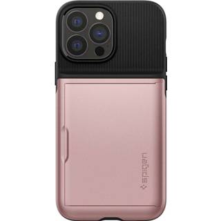 👉 Roze rose Spigen iPhone 13 Pro Slim Armor hoesje CS (roze) 8809811850239