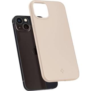 👉 Beige Spigen iPhone 13 mini Thin Fit hoesje Sand (beige) 8809811850574