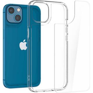 👉 Transparant Spigen iPhone 13 Hybrid hoesje Crystal Clear (transparant) 8809811852301