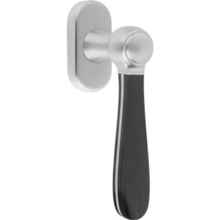 👉 Zwart RVS Formani Draaikiepgarnituur Lazaro Rosa-Violan BOSCO LZ100-DK-O niet afsluitbaar - mat RVS/mat 8718009314678