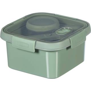 👉 Bestekset groen Curver Smart to Go Eco Lunchset vierkant 1,1 liter + & sauscup 3253920950192 2900088164015
