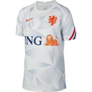 Voetbalshirt jongens wit kinderen Nike KNVB Y NK DRY TOP SS PM kinder