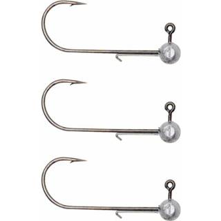 👉 Loodkop zilver Savage Gear Micro Jighead - Haakmaat 6 1g 3 Stuks 5706301744197