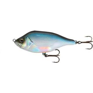 👉 Blauw Fox Rage Hitcher Jerk & Twitch Lipless Sinking - 80mm UV Cool Herring Jerkbait 5056212151929