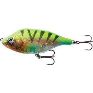 👉 Lichtgroen Fox Rage Hitcher Jerk & Twitch Lipless Sinking - 80mm UV Sun Tiger Jerkbait 5056212151981