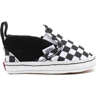 👉 Babyschoenen jongens zwart dessin baby's Vans Slip-On V Crib baby schoenen 2999028538160