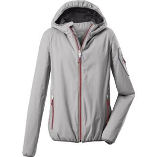 Vrouwen grijs Killtec Trin dames softshell winter jas