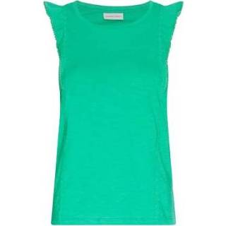 👉 Shirt s vrouwen groen Fabienne Chapot Phileine Frill dames t-shirt