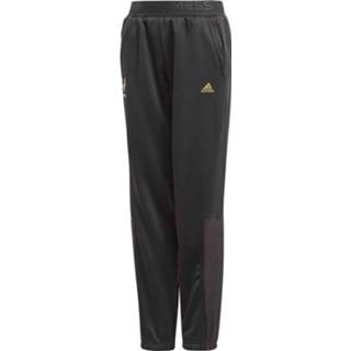 Jongens zwart Adidas M Knit Pant voetbalbroek lang jr