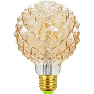 👉 Wit goud active E27 LED Filament Pine Globelamp 4W Extra Warm Dimbaar 7432022029012