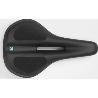 👉 Bike zwart active Bontrager Commuter Fluid Saddle Black Lengte=270 mm/165 mm