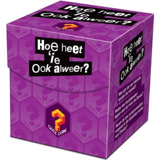 👉 Nederlands trivia spellen Quiz Cube - Hoe Heet 'ie Ook Alweer? 8720615480029