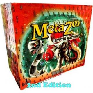 👉 Engels MetaZoo boosterboxen TCG: Cryptid Nation 2nd Edition Boosterbox 195893003853