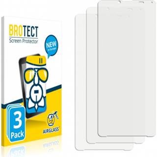 👉 Screenprotector transparant Sony Xperia 10 IV Tempered Glass Screen Protector 3 stuks 8719828763661