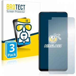 👉 Screenprotector transparant Realme 9 Pro Plus Tempered Glass Screen Protector 3 stuks 8719828764170