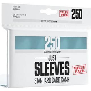 👉 Shirt transparant sleeves Just - Value Pack Clear (250 stuks) 4251715411377