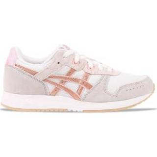 👉 Wit roze unisex stock vrouwen ASICS Lyte Wit/Roze Dames