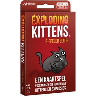 👉 Nederlands kaartspellen Exploding Kittens 2 Spelers Editie NL 810083041407