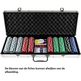 👉 Poker Koffer (500 stenen) 8717072009450