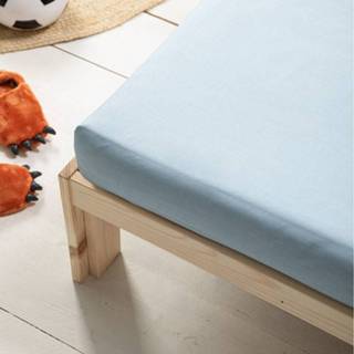 Dekbed blauw katoen baby's Discounter 2-PACK: Katoenen Hoeslaken Baby Kleur: