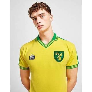 Retroshirt s male mannen Score Draw Norwich City FC '78 Home Retro Shirt - Heren 5055126949622