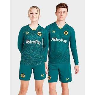 👉 Shirt LS XXS kinderen Castore Wolverhampton Wanderers 22/23 Away Junior - Kind 2101800109660