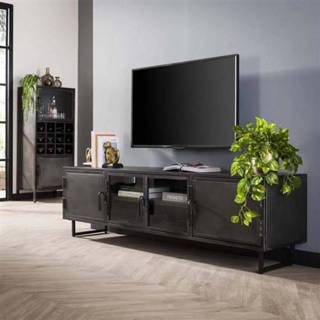 👉 Active TV-meubel Rift metal 180 cm