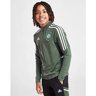 👉 Training sweater donkergroen green oxide Adidas Celtic FC Condivo 22 - 4065423167163