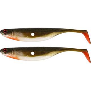 👉 Oranje groen Westin ShadTeez Hollow - Bass Orange 12cm 9g 2 Stuks Shad 5707549468470