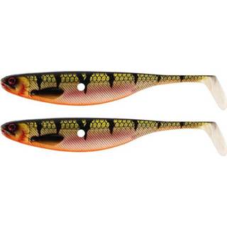 👉 Geel Westin ShadTeez Hollow - Bling Perch 12cm 9g 2 Stuks Shad 5707549468494