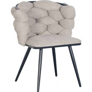 👉 Beige stof Custom Made Rock chair