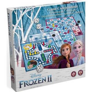 Spellen doos nederlands frozen bordspellen 2 - 4-in-1 Spellendoos 5411068302060