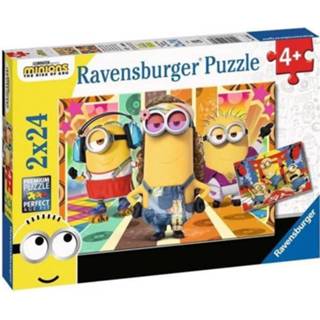 👉 Puzzel kinderpuzzels De Minions in Actie (2 x 24 stukjes) 4005556050857