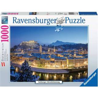 👉 Puzzel landschappen legpuzzels Salzburg avond stemming (1000 stukjes) 4005556893621