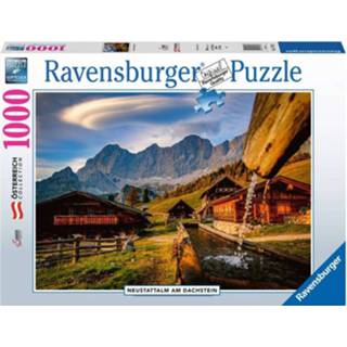 👉 Puzzel landschappen legpuzzels Neustattalm op de Dachstein (1000 stukjes) 4005556171736