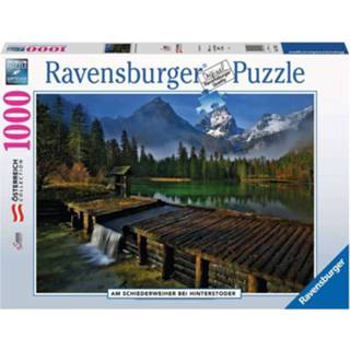 👉 Puzzel landschappen legpuzzels Schiederweiher bij Hinterstoder (1000 stukjes) 4005556172627