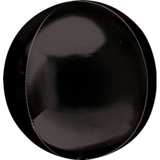 👉 ORBZ Folieballon bal 40cm - Zwart