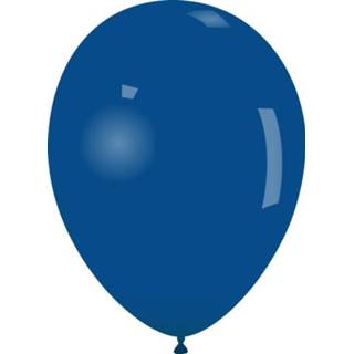 👉 Ballon latex active rond standaard blauw ballonnen 13 cm 100 st. - 8019081022391