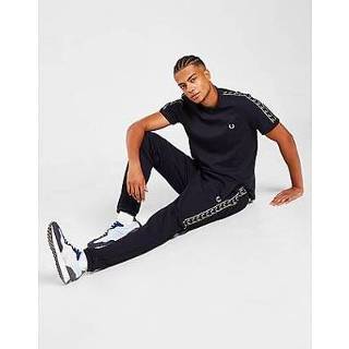 👉 XS male mannen Fred Perry Tape Fleece Joggers - Heren 5034606593791