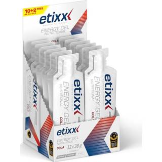 👉 Energy gel active Etixx Nutritional Cola 38g Promo 10 + 2 Stuks GRATIS 5391520941771