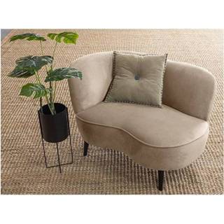 👉 Fauteuil kaki fluweel active Lounge Sara links khaki 8714713170227