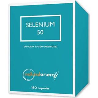 👉 Selenium active Natural Energy 50 - 180 Capsules 5425026030865