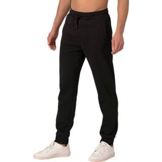 👉 Sweatpant mannen zwart s katoen Heren 8720594055799