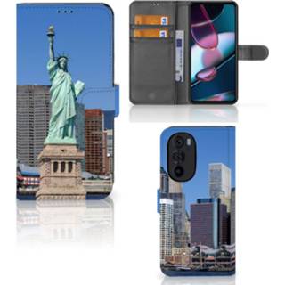 Flipcover Motorola Edge 30 Pro Flip Cover Vrijheidsbeeld 8720632267719